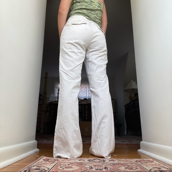 J. Crew Embroidered Distressed Chinos - Picture 2 of 16